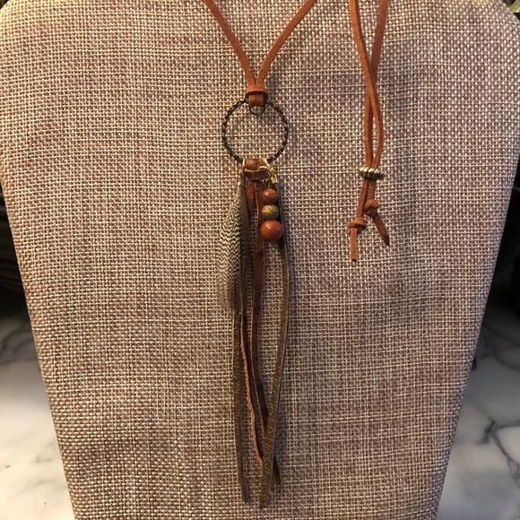Leather Necklace - Picture 4 of 5